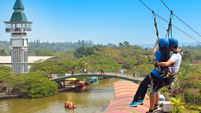 wahana flying fox